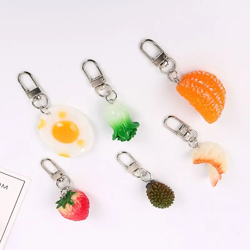 Creative Simulation Fruit Keychain Funny Food Egg Orange Women Bag Pendant Keyring Unisex Car Keyfob Jewelry Ornaments Gifts
Creative Simulation Fruit Keychain Funny Food Egg Orange Women Bag Pendant Keyring Unisex Car Keyfob Jewelry Ornaments Gifts