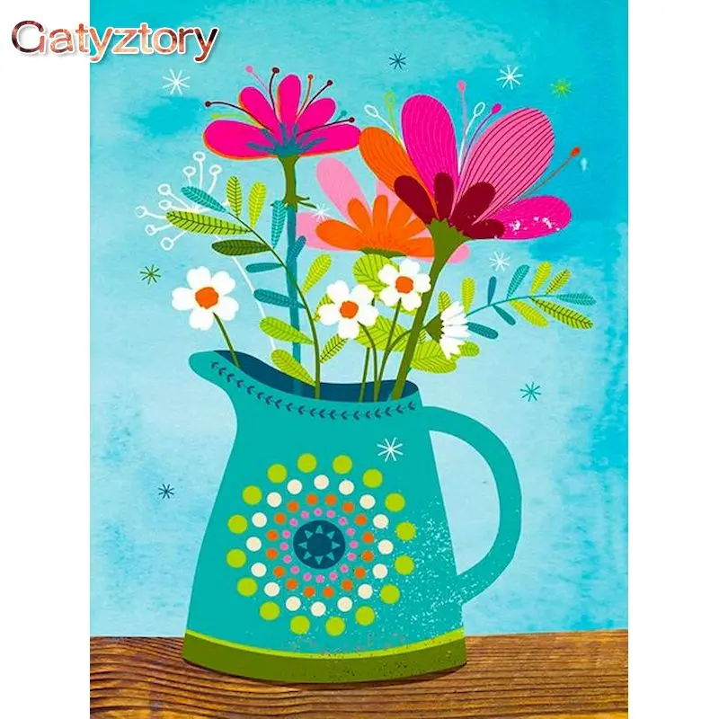 GATYZTORY 60x75cm Frame Paint By Numbers Flowers Oil Painting By Numbers On Canvas DIY Home Decor Unique Gift
GATYZTORY 60x75cm Frame Paint By Numbers Flowers Oil Painting By Numbers On Canvas DIY Home Decor Unique Gift