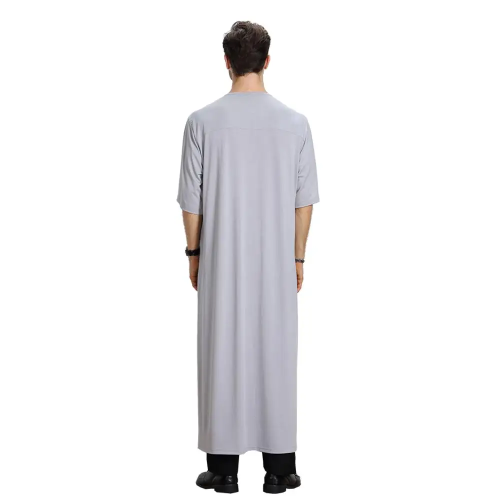 Muslim Abaya for Men Jubba Thobe Middle East Long Robes Kaftan Arab Dubai Adult Islamic Clothing
Muslim Abaya for Men Jubba Thobe Middle East Long Robes Kaftan Arab Dubai Adult Islamic Clothing