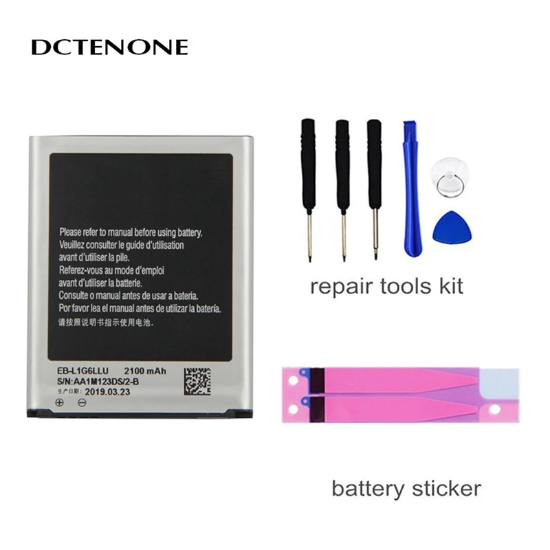 DCTENONE Замена Samsung батарея для Galaxy S3 I9300 I9308 L710 I535 Подлинная планшета EB L1G6LLU с NFC