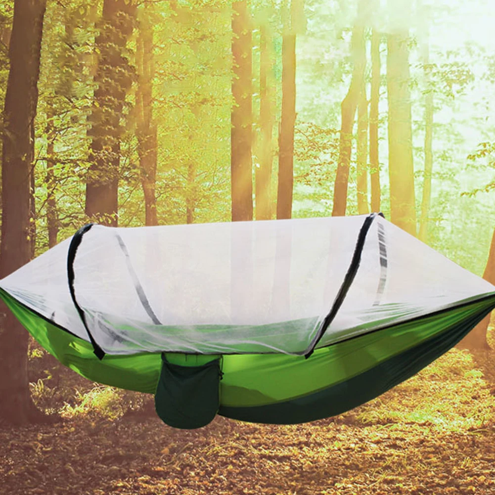 Portable Single Double Sleeping With Mosquito Net Swing Chair Patio Travel Garden Adults Heavy Duty For Camping Outdoor Hammock
Portable Single Double Sleeping With Mosquito Net Swing Chair Patio Travel Garden Adults Heavy Duty For Camping Outdoor Hammock