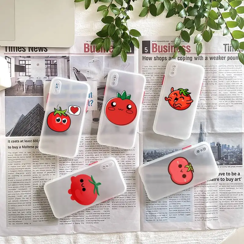 tomato cartoon Phone Case matte transparent For iphone 7 8 11 12 13 plus mini x xs xr pro max cover
tomato cartoon Phone Case matte transparent For iphone 7 8 11 12 13 plus mini x xs xr pro max cover