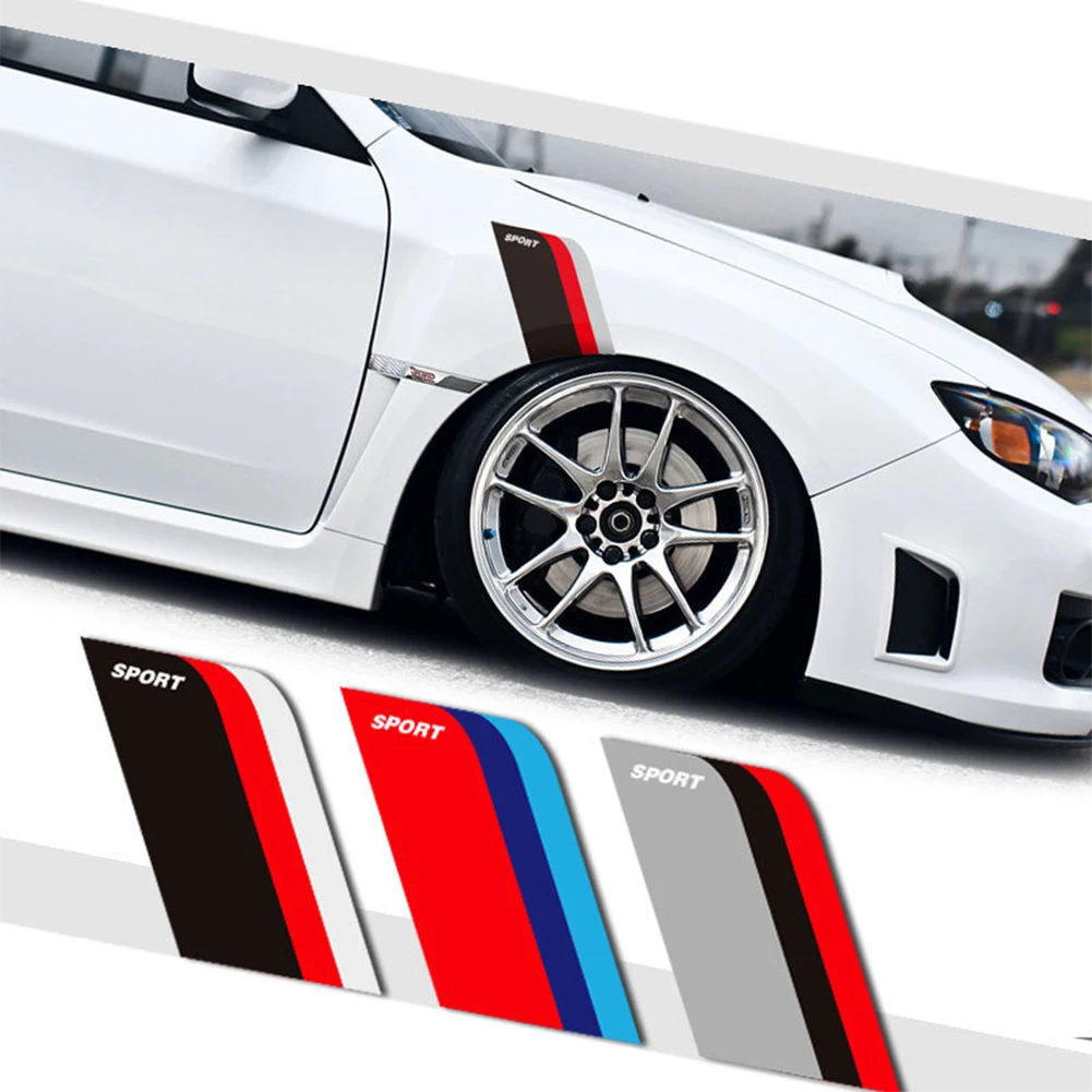 Universal Car Stickers Racing Sport Front Fender DIY Sticker Stripe Decal Decoration for Cars Truck SUV Exterior Accessories
Universal Car Stickers Racing Sport Front Fender DIY Sticker Stripe Decal Decoration for Cars Truck SUV Exterior Accessories