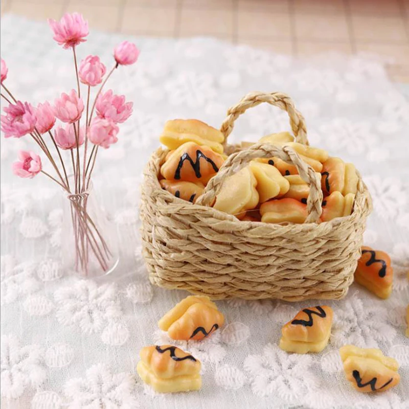 1/12 Dollhouse Miniature Rattan Weave Vegetable Food Storage Basket Dolls Miniature Decoration
1/12 Dollhouse Miniature Rattan Weave Vegetable Food Storage Basket Dolls Miniature Decoration