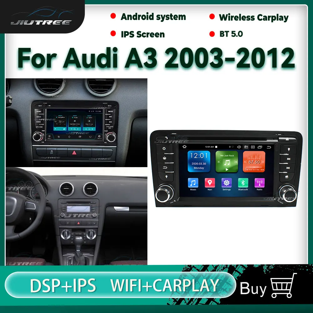 7 inch Android 10 Car Radio For Audi A3 2003-2012 GPS Navigation Car DVD Multimedia Player Auto Stereo Audio Receiver head unit
7 inch Android 10 Car Radio For Audi A3 2003-2012 GPS Navigation Car DVD Multimedia Player Auto Stereo Audio Receiver head unit