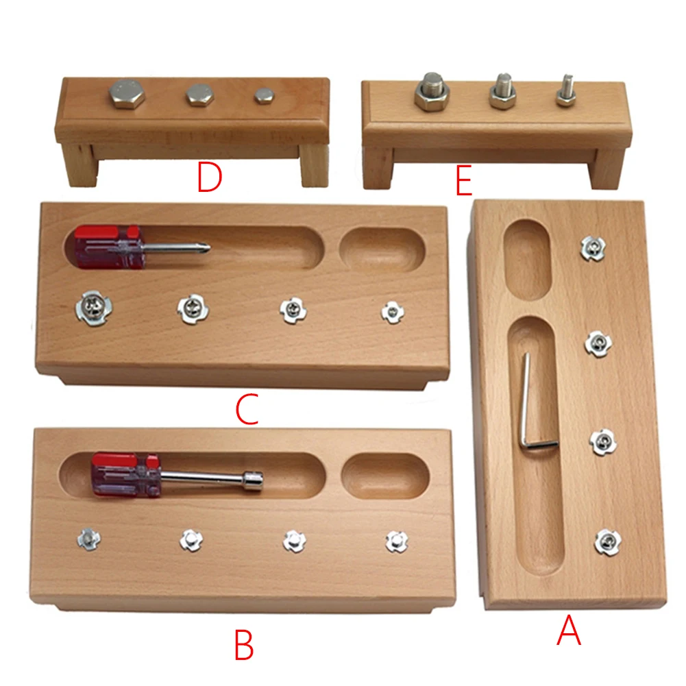 DIY Early Education Montessori Toy Hexagon Screw Screw Wood Board Material Kit Teaching Aids Puzzles for Hand-Eye Coordination
DIY Early Education Montessori Toy Hexagon Screw Screw Wood Board Material Kit Teaching Aids Puzzles for Hand-Eye Coordination