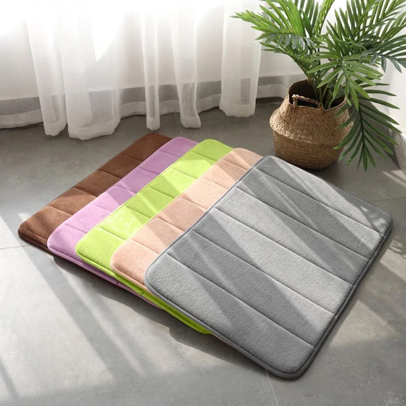 Non-slip Bath Mat Water Absorbent Mat For Bathroom Solid Coral Velvet Floor Mats For Bedroom Thick Toilet Soft Floor Carpet
Non-slip Bath Mat Water Absorbent Mat For Bathroom Solid Coral Velvet Floor Mats For Bedroom Thick Toilet Soft Floor Carpet