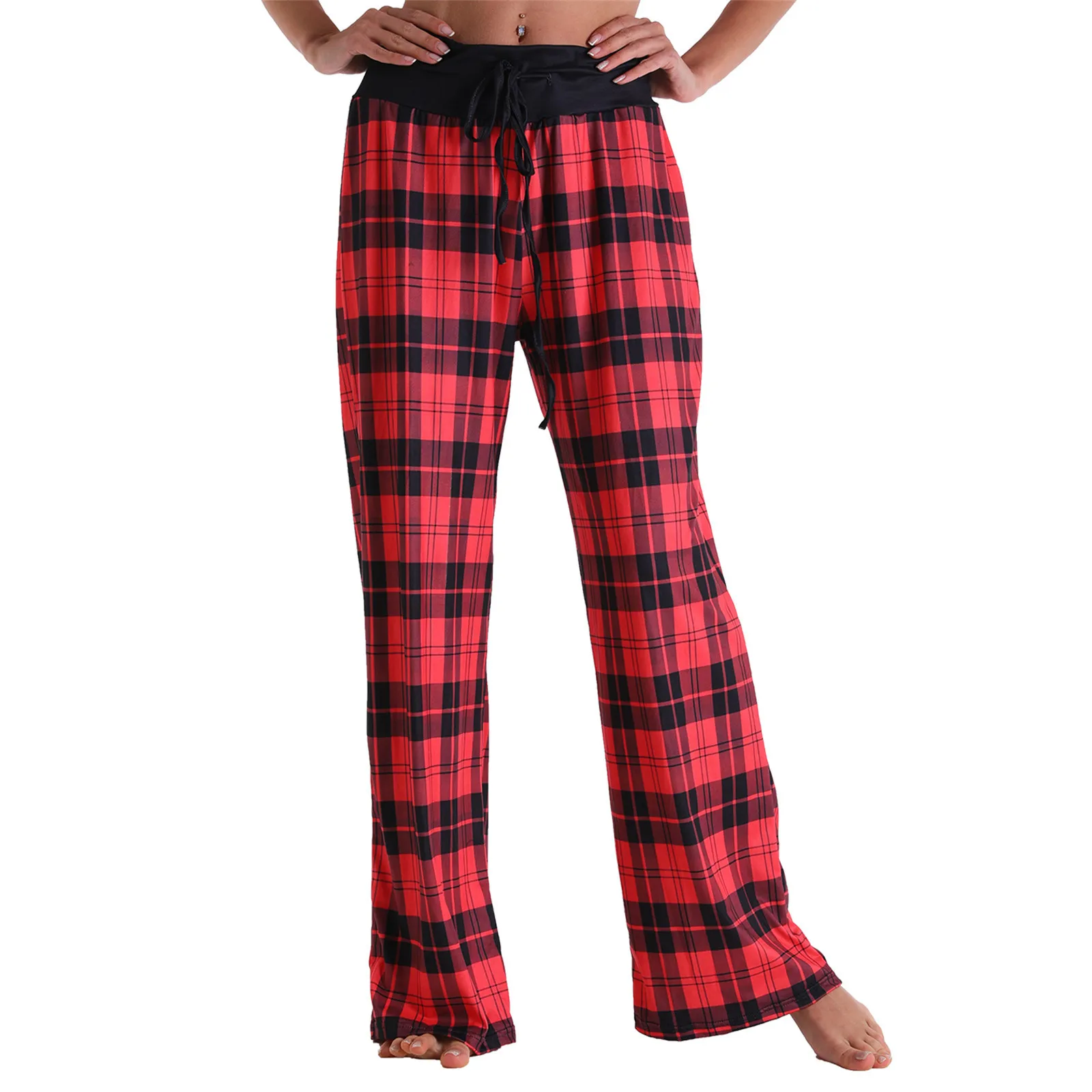 Women Loose Pants Lounge Trousers Floral Print Casual Stretch Waist Drawstring High Waist Long Pants Home Pajamas Pants
Women Loose Pants Lounge Trousers Floral Print Casual Stretch Waist Drawstring High Waist Long Pants Home Pajamas Pants