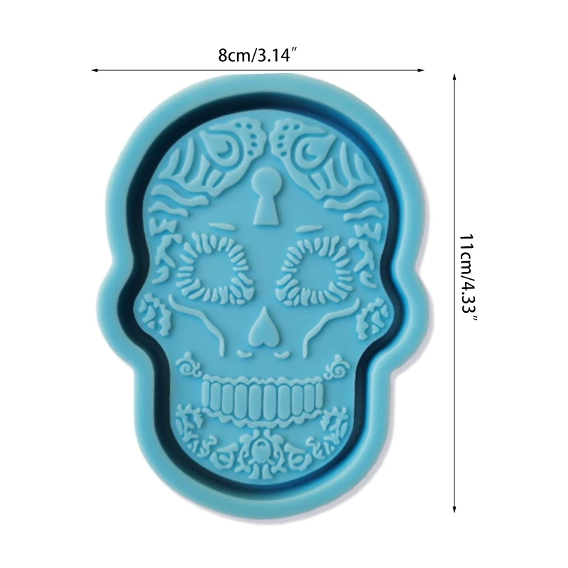 Skull Shape Storage Box Epoxy Resin Mold Silicone Mould DIY Crafts Table Desktop Decorations Jewelry Making Tools
Skull Shape Storage Box Epoxy Resin Mold Silicone Mould DIY Crafts Table Desktop Decorations Jewelry Making Tools