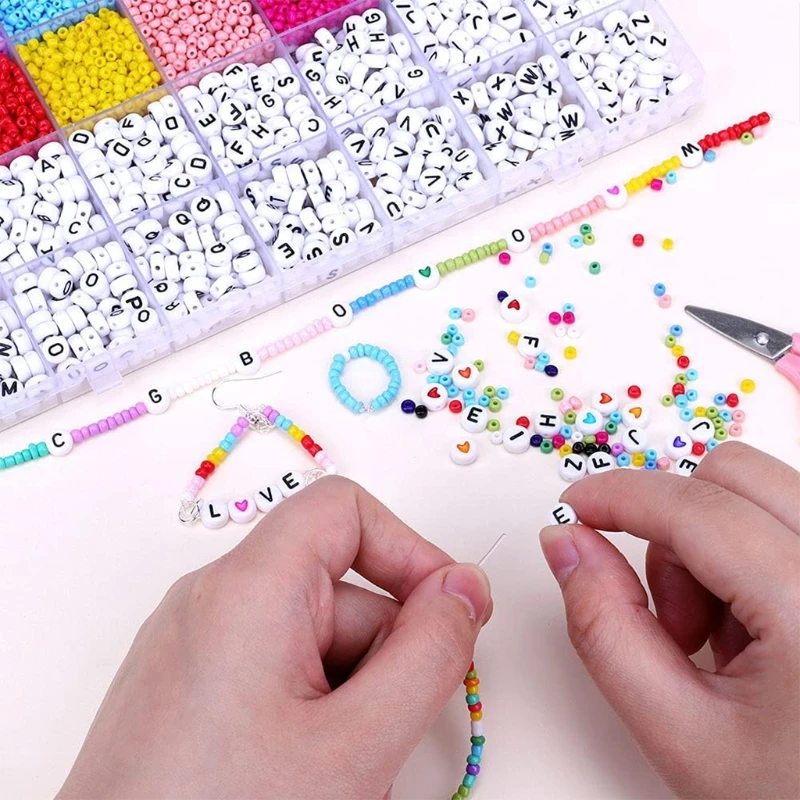 A-Z Acrylic Letter Alphabet Beads Kit DIY Bracelet Art Jewellery Making Accessories Material Charms for Necklace Earring R7RF
A-Z Acrylic Letter Alphabet Beads Kit DIY Bracelet Art Jewellery Making Accessories Material Charms for Necklace Earring R7RF