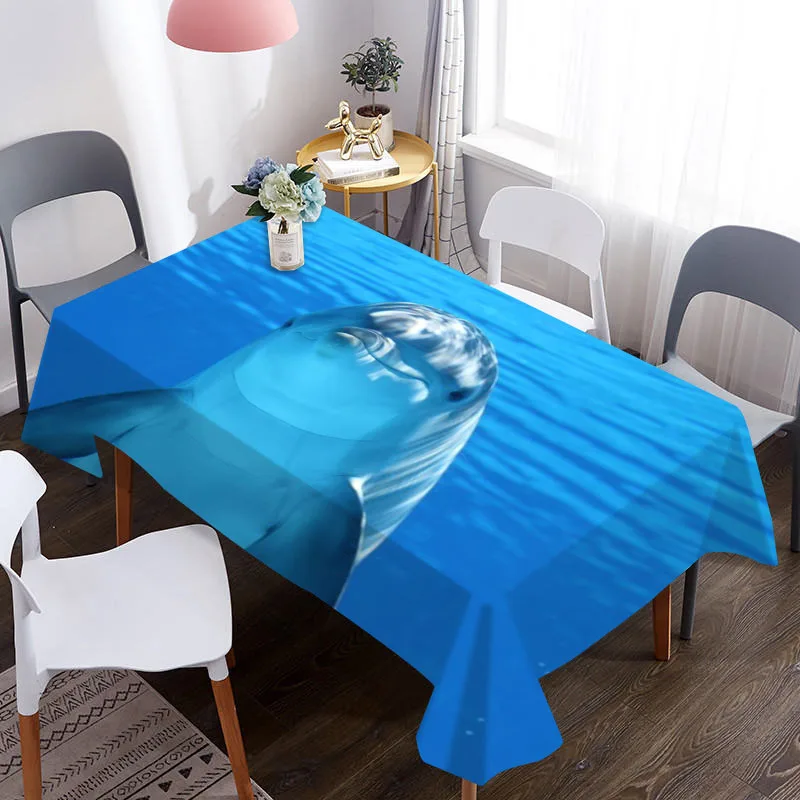 Custom 3D Tablecloth Dolphins Pattern Waterproof Coffee Table Cloth Oxford Fabric Table Cover Wedding Decoration Picnic Blanket
Custom 3D Tablecloth Dolphins Pattern Waterproof Coffee Table Cloth Oxford Fabric Table Cover Wedding Decoration Picnic Blanket