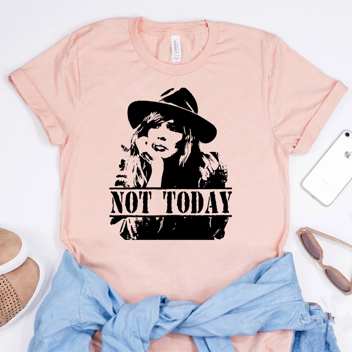Забавная Футболка с принтом Not Today Beth Dutton Stone футболка Graphic хипстерские Топы Rip Wheeler