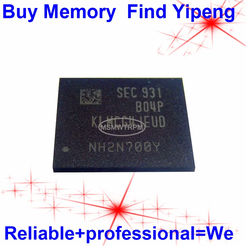 Флэш-память KLMCG4JEUD-B04P 153FBGA EMMC 5 1 64 Гб KLMCG4JEUD | Электроника