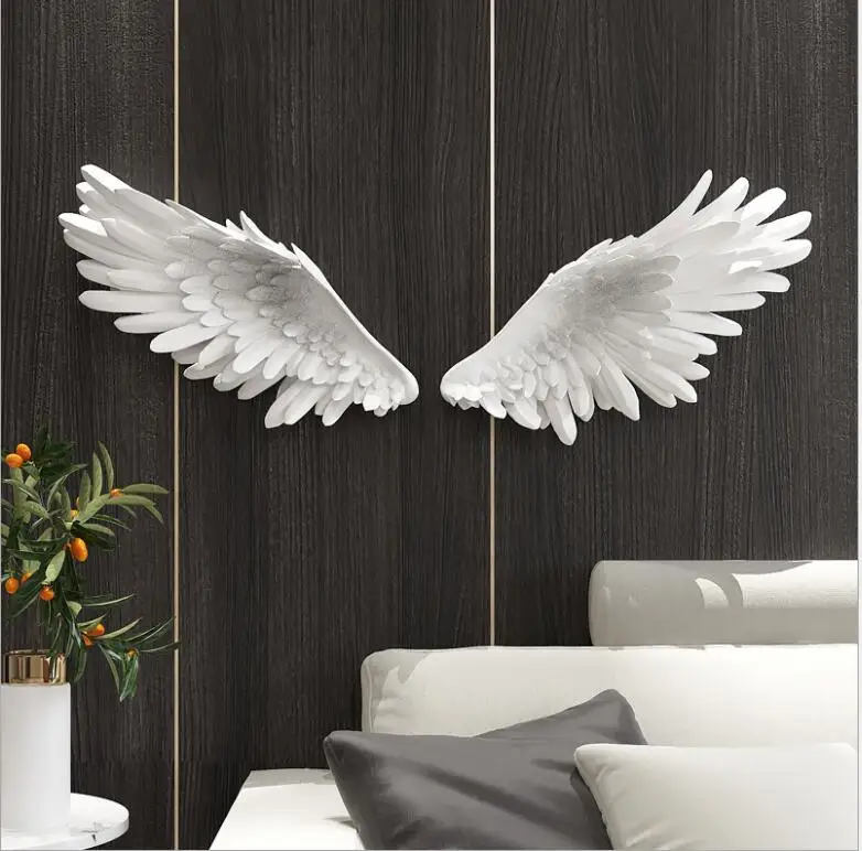 Nordic Resin Feather Wings 3D Wall Murals Home room Background Wall Accessories Decoration Lobby Hotel Hall Wall Sticker Crafts
Nordic Resin Feather Wings 3D Wall Murals Home room Background Wall Accessories Decoration Lobby Hotel Hall Wall Sticker Crafts