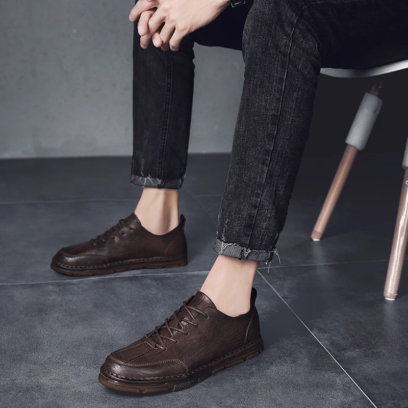 Shoe Casual Man Loafer Shoes For Men Casual Fashion Black Leather Sneaker Man Shoe Sapatos 2020 New Breathable Summer Sport
Shoe Casual Man Loafer Shoes For Men Casual Fashion Black Leather Sneaker Man Shoe Sapatos 2020 New Breathable Summer Sport