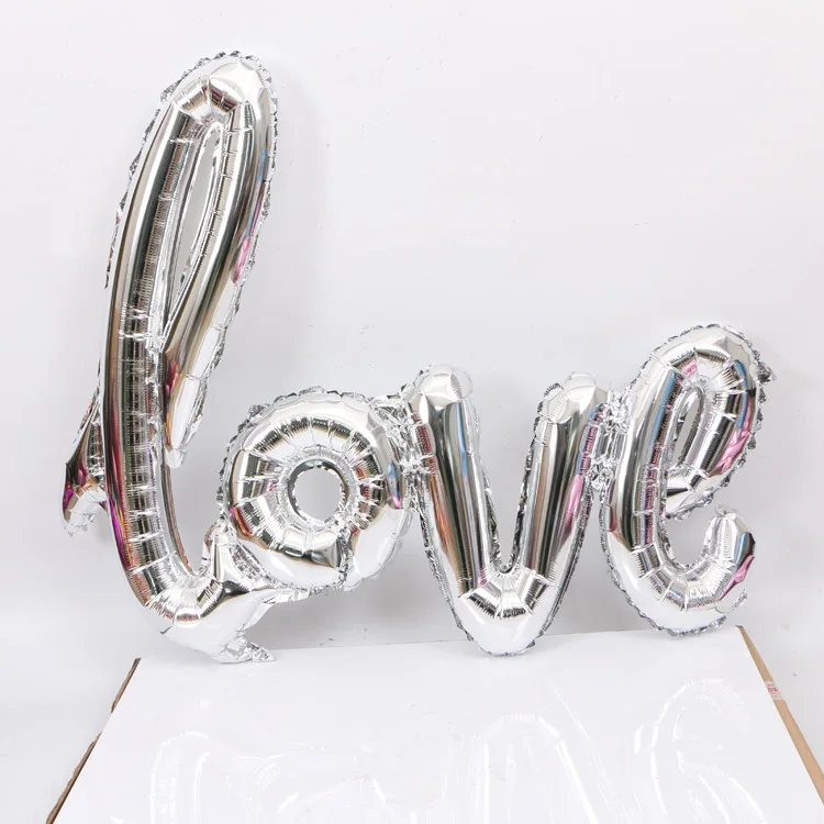 Large Ligatures Rose Gold Love Letter Balloon Anniversary Valentines Wedding Balloons Birthday Party Decoration Supplies Balloon
Large Ligatures Rose Gold Love Letter Balloon Anniversary Valentines Wedding Balloons Birthday Party Decoration Supplies Balloon
