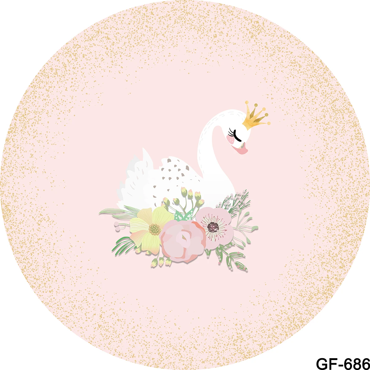 Swan Birthday Party Decoration Round Backdrops Baby Shower Pink Glitter Cake Table Cover Child Newborn Event Wallpaper
Swan Birthday Party Decoration Round Backdrops Baby Shower Pink Glitter Cake Table Cover Child Newborn Event Wallpaper
