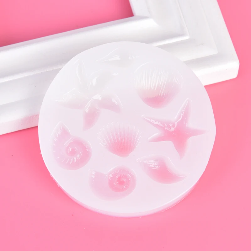 Resin Liquid Silicone Mold Starfish Shell Animal Mold DIY Charms Making Creative Mold Jewelry Liquid 
Resin Liquid Silicone Mold Starfish Shell Animal Mold DIY Charms Making Creative Mold Jewelry Liquid