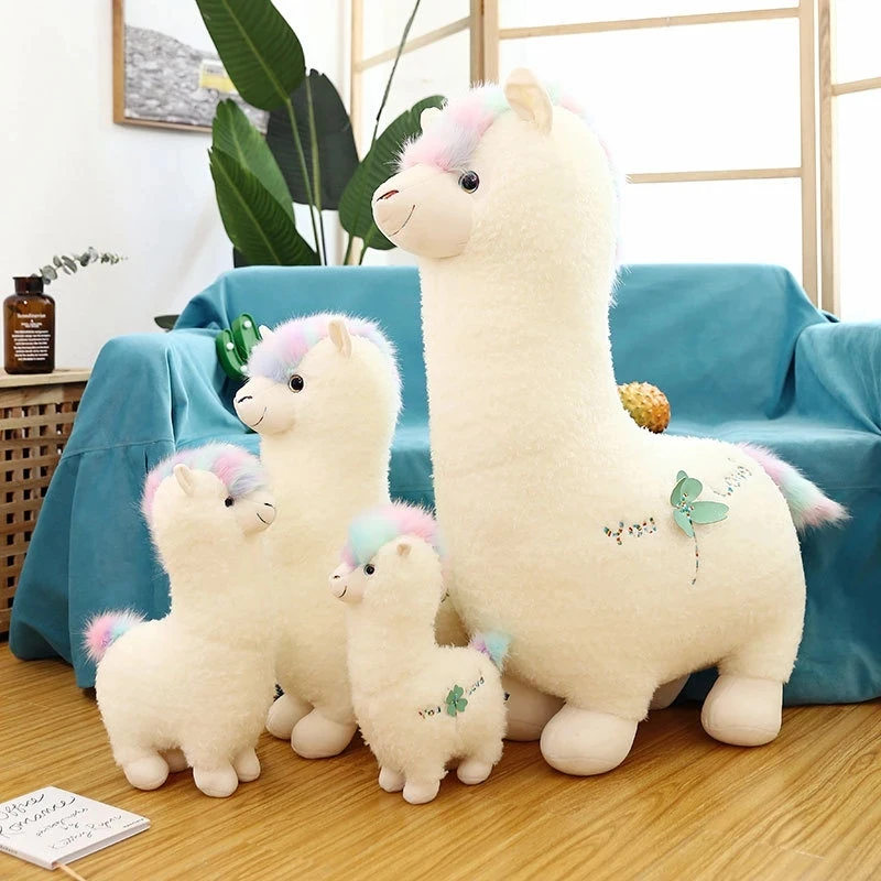 38/46cm Cute White Alpaca Llama Plush Toys Stuffed Soft Animal Sheep Dolls Plush Alpacasso Toys For Children Birthday Gifts
38/46cm Cute White Alpaca Llama Plush Toys Stuffed Soft Animal Sheep Dolls Plush Alpacasso Toys For Children Birthday Gifts