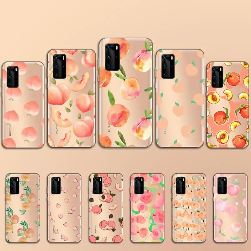 peach Phone Case Transparent for Huawei P20 P30 P40 lite pro P smart 2019 honor 8x 10i
peach Phone Case Transparent for Huawei P20 P30 P40 lite pro P smart 2019 honor 8x 10i