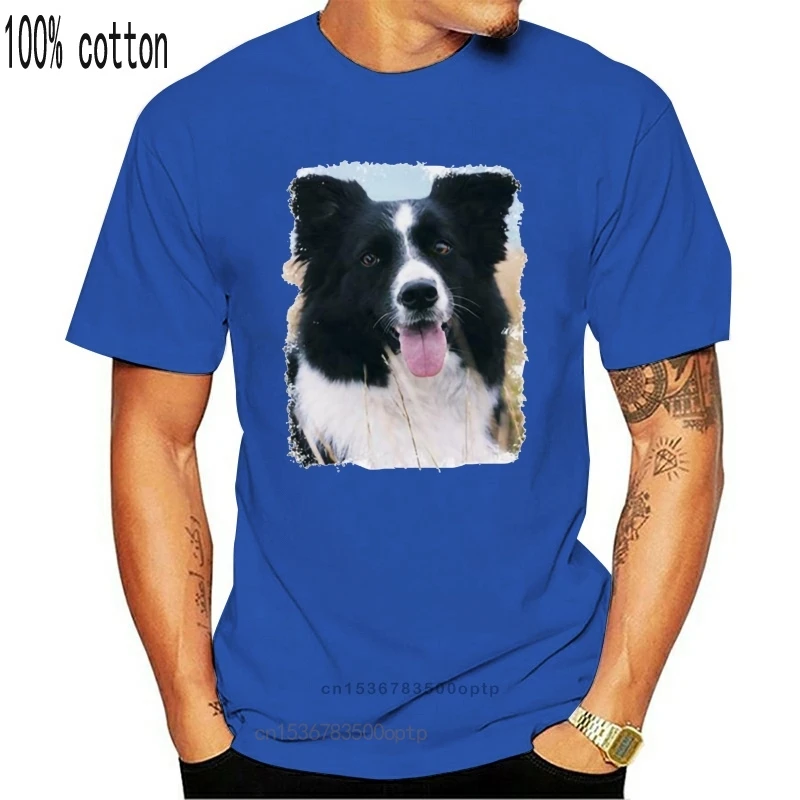 Новая хлопковая Мужская футболка с изображением собаки борца колли сидящего на поле, Высококачественная футболка
Новая хлопковая Мужская футболка с изображением собаки борца колли сидящего на поле, Высококачественная футболка