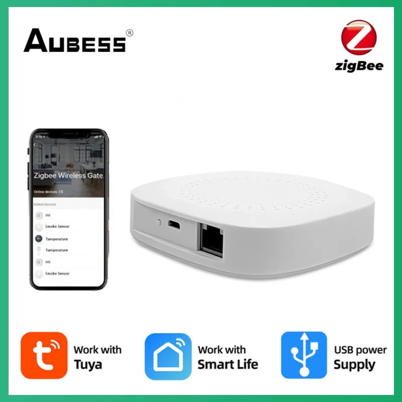 Умный шлюз AUBESS Tuya ZigBee3.0, хаб для умного дома, мост, приложение Smart Life, беспроводной пульт дистанционного управления, работает с Alexa Google Home
Умный шлюз AUBESS Tuya ZigBee3.0, хаб для умного дома, мост, приложение Smart Life, беспроводной пульт дистанционного управления, работает с Alexa Google Home