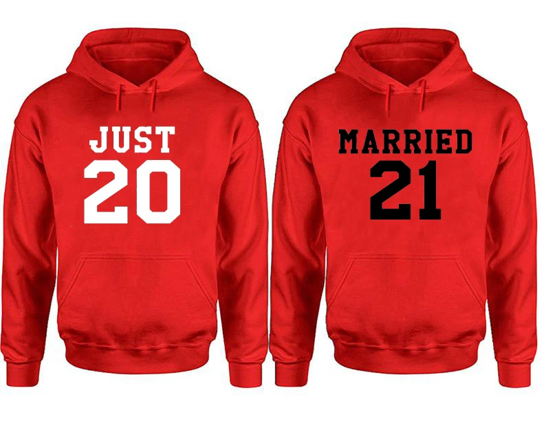 Just Married Hoodies 2022 Valentine's Day Wedding Hoodies Engagement Gift Bride and Groom Gift Matching Hoodies Couple Set L
Just Married Hoodies 2022 Valentine's Day Wedding Hoodies Engagement Gift Bride and Groom Gift Matching Hoodies Couple Set L