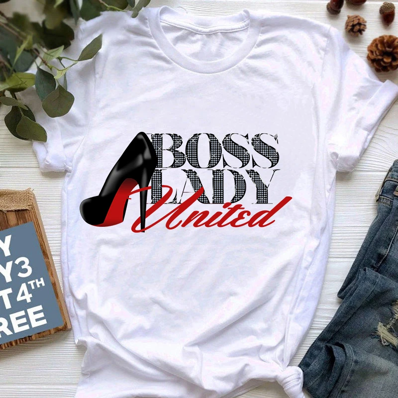 Lady Boss Harajuku Tshirt Women White Fashion Summer Tshirt Streetwear Kawaii T-shirt Casual Funny Tshirt For Lady Girl Top Tee
Lady Boss Harajuku Tshirt Women White Fashion Summer Tshirt Streetwear Kawaii T-shirt Casual Funny Tshirt For Lady Girl Top Tee