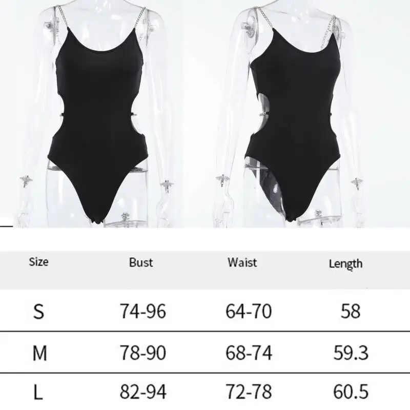 2020 Fasion Women's Jumpsuit Sexy Ladies Summer Bodysuit Waist Strap Chain Leotard Jumpsuit Beach Shorts
2020 Fasion Women's Jumpsuit Sexy Ladies Summer Bodysuit Waist Strap Chain Leotard Jumpsuit Beach Shorts