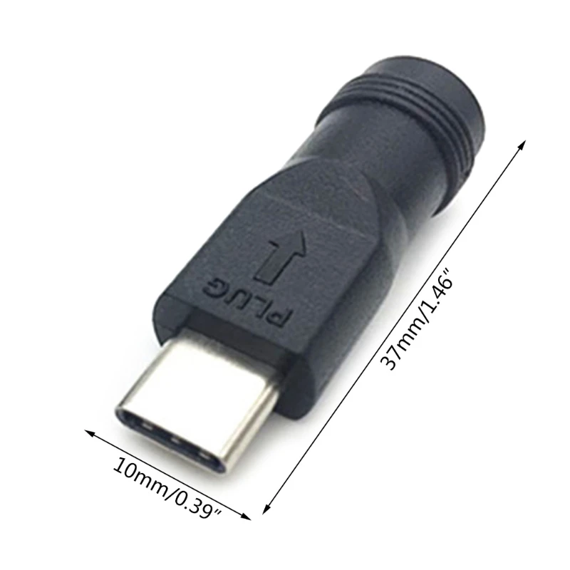Type-C Electronics Charging Accessories 2Pcs Type-C Male to DC 5.5x2.1mm DC Female Connector Durable DC Converter
Type-C Electronics Charging Accessories 2Pcs Type-C Male to DC 5.5x2.1mm DC Female Connector Durable DC Converter