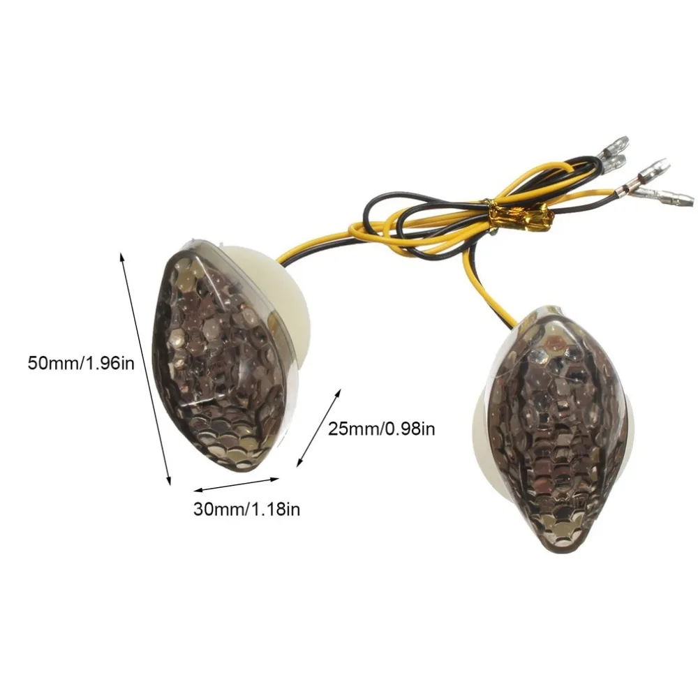 1 Pair LED Light Turn Left Right Signal Light Indicator Light For Motorcycle LED Front Light Motorbike Accessories
1 Pair LED Light Turn Left Right Signal Light Indicator Light For Motorcycle LED Front Light Motorbike Accessories