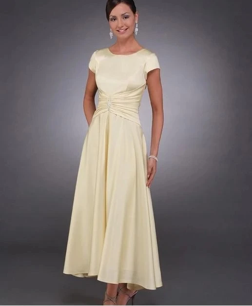 High Low Mother Of The Bride Dresses A-line Cap Sleeves Ankle Length Plus Size Long Groom Mother Dresses For Wedding
High Low Mother Of The Bride Dresses A-line Cap Sleeves Ankle Length Plus Size Long Groom Mother Dresses For Wedding