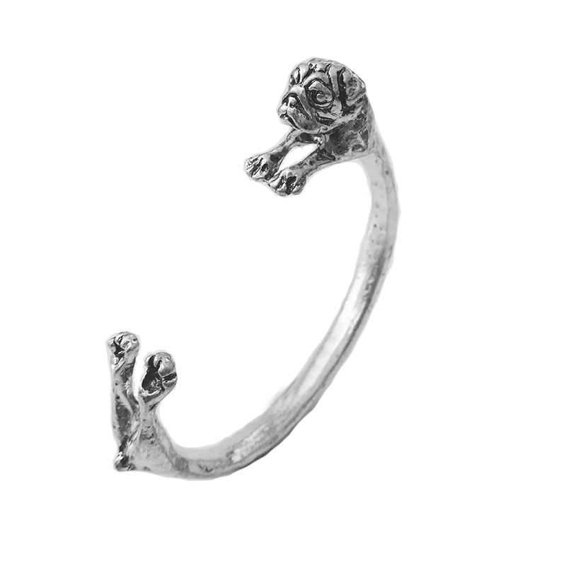Drop Shipping Animal Wrap Pug Dog Vintage Bracelet& Bangles Adjustable Jewelry Charms Antiqued For Women The New Year's Gift
Drop Shipping Animal Wrap Pug Dog Vintage Bracelet& Bangles Adjustable Jewelry Charms Antiqued For Women The New Year's Gift