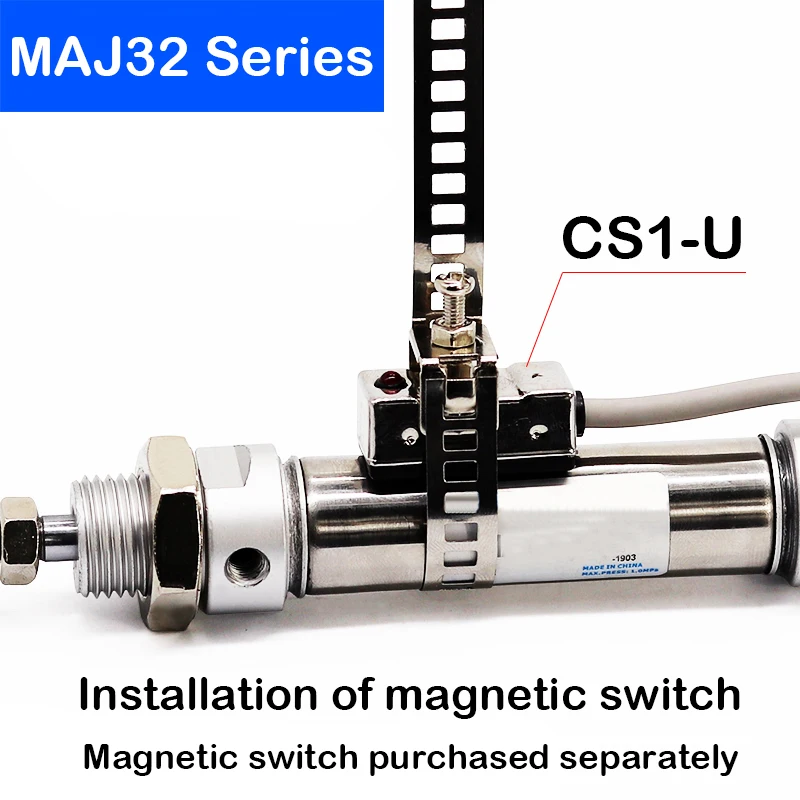 MAJ32 Adjustable Stainless Steel Pneumatic Air Cylinder Mini MAJ32*25-25-S MAJ32*50-50-S MA32*75-50-S MAJ32*100-50-S
MAJ32 Adjustable Stainless Steel Pneumatic Air Cylinder Mini MAJ32*25-25-S MAJ32*50-50-S MA32*75-50-S MAJ32*100-50-S