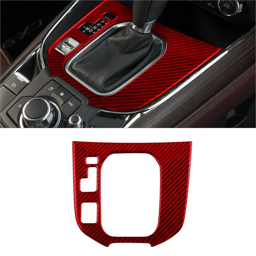 Red Carbon Fiber Interior Gear Shift Panel Cover Trim For Mazda CX-9 2016-2020 Waterproof High-quality High Temperature Resistan
Red Carbon Fiber Interior Gear Shift Panel Cover Trim For Mazda CX-9 2016-2020 Waterproof High-quality High Temperature Resistan