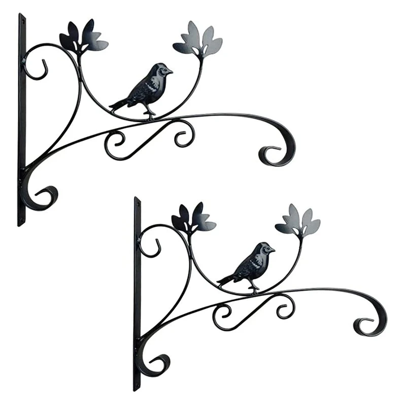 2PCS Wall Mount Hanging Hook Metal Indoor Outdoor Decorative Hanger For Hanging Plant Flower Basket Pot Bird Feeder
2PCS Wall Mount Hanging Hook Metal Indoor Outdoor Decorative Hanger For Hanging Plant Flower Basket Pot Bird Feeder