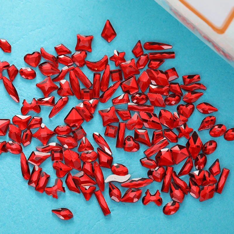 20pcs/lot Nail Rhinestone Flat Bottom Red Gemstone Shaped Diamond Ruby DIY K9 Glass Diamond Nail Art Decorations Accessories
20pcs/lot Nail Rhinestone Flat Bottom Red Gemstone Shaped Diamond Ruby DIY K9 Glass Diamond Nail Art Decorations Accessories