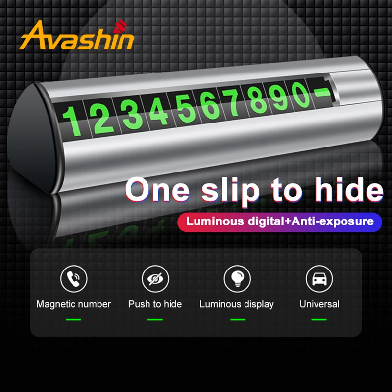 Hidden Car Temporary Parking Card Styling Metal Alloy Texture Auto Phone Number Card Plate Telephone Number Card Car Sticker
Hidden Car Temporary Parking Card Styling Metal Alloy Texture Auto Phone Number Card Plate Telephone Number Card Car Sticker