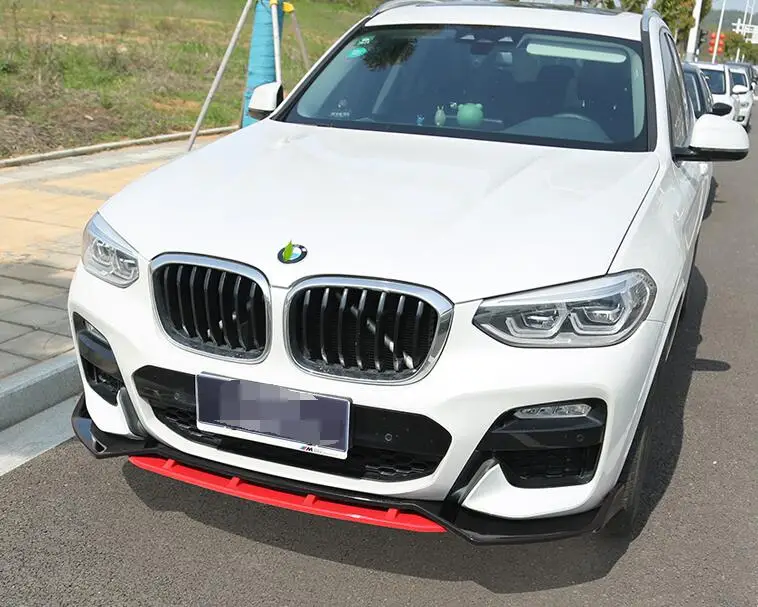 For BMW X3 Body kit spoiler 2018-2020 For BMW X3 X4 G01 G02 3D ABS Rear lip rear spoiler front Bumper Diffuser Bumpers Protector
For BMW X3 Body kit spoiler 2018-2020 For BMW X3 X4 G01 G02 3D ABS Rear lip rear spoiler front Bumper Diffuser Bumpers Protector