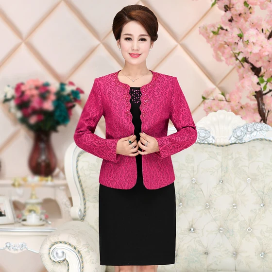 Free Shipping Autumn Winter Women Fashion Suits Mid Old Aged Women Clothing Plus Size Slim Dress Work Wear Wedding
Free Shipping Autumn Winter Women Fashion Suits Mid Old Aged Women Clothing Plus Size Slim Dress Work Wear Wedding