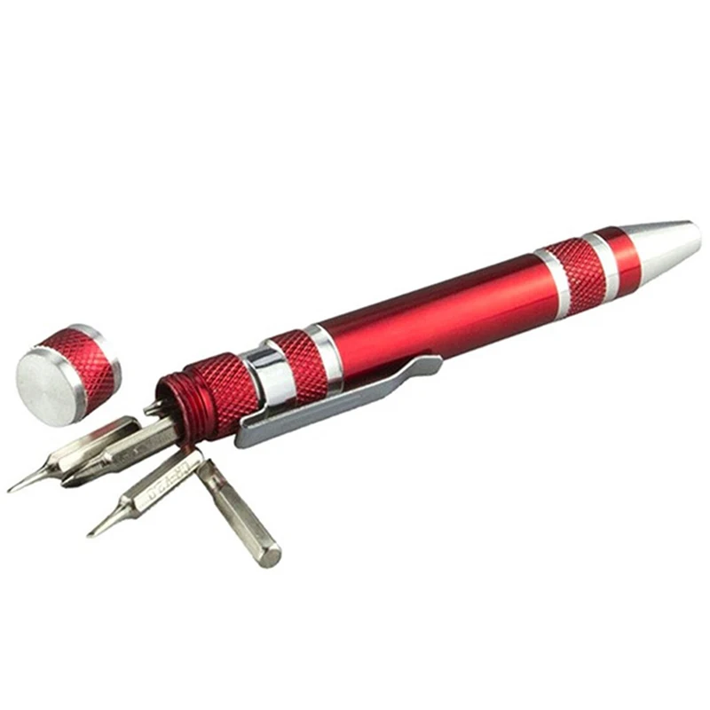 8 In 1 Multifunction Pocket Precision Mini Screwdriver Pen Repair Hand Tools Kit 
8 In 1 Multifunction Pocket Precision Mini Screwdriver Pen Repair Hand Tools Kit