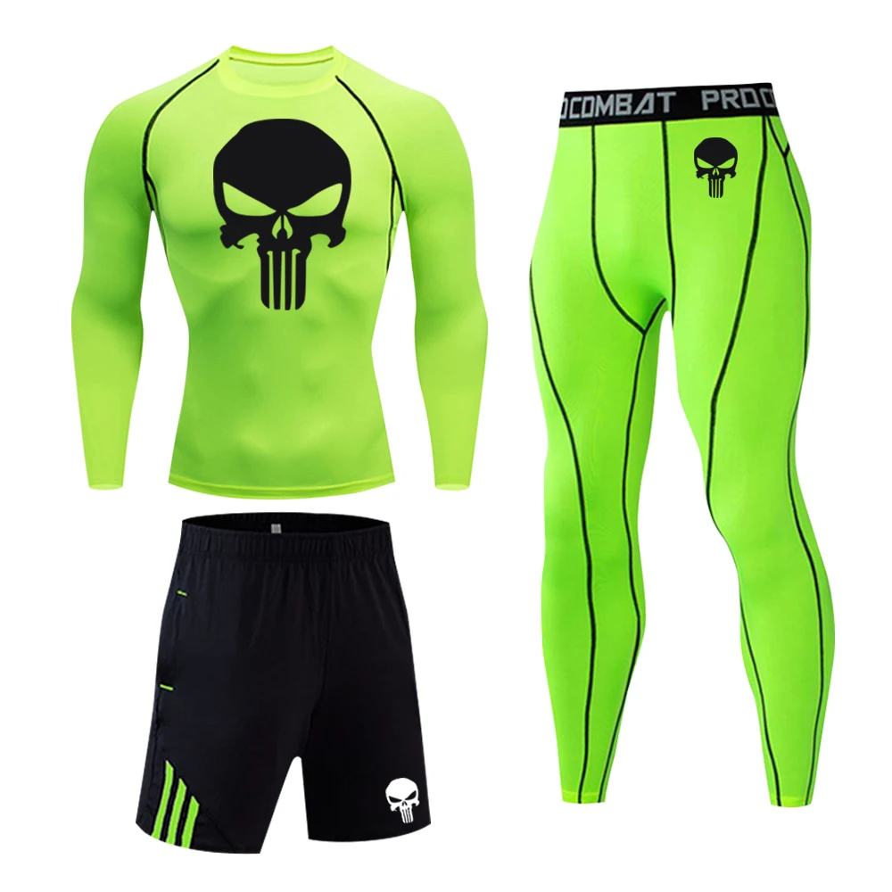 Men's Yoga Fitness Bodybuilding Long Sleeve Shirt Tight Pants 2021 New 3-piece Gym Running Training Sportswear Compression Set
Men's Yoga Fitness Bodybuilding Long Sleeve Shirt Tight Pants 2021 New 3-piece Gym Running Training Sportswear Compression Set