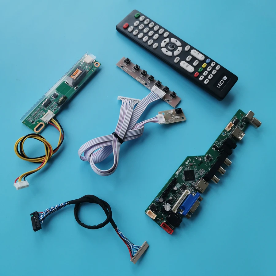LVDS 20-Pin For L133X2/L133X3/D091201/D291207 Universal Control Drive Board DIY Kit 1-CCFL VGA+AV+USB LCD Monitor 1024*768
LVDS 20-Pin For L133X2/L133X3/D091201/D291207 Universal Control Drive Board DIY Kit 1-CCFL VGA+AV+USB LCD Monitor 1024*768