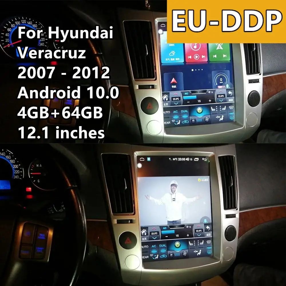 For Hyundai Veracruz Radio Android 2007 - 2012 Car Multimedia Stereo Player GPS Navigation Head unit PX6 Tesla Screen Autoradio
For Hyundai Veracruz Radio Android 2007 - 2012 Car Multimedia Stereo Player GPS Navigation Head unit PX6 Tesla Screen Autoradio