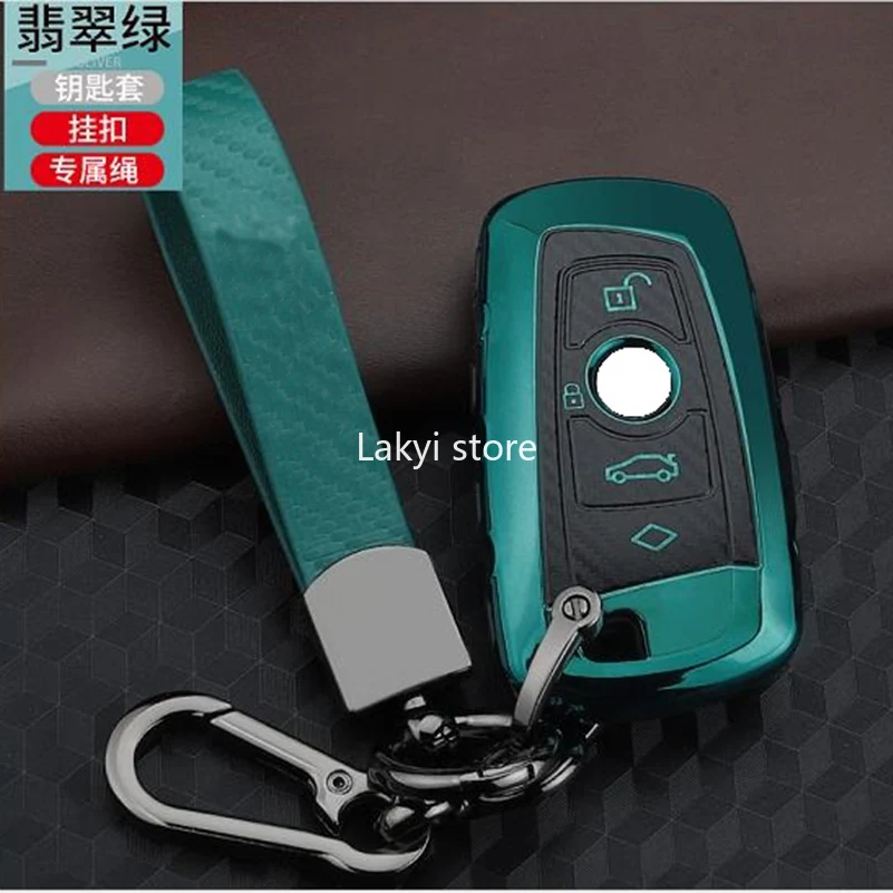 Новый автомобильный чехол из алюминиевого сплава с 4 кнопками для брелока BMW 3 5 7 серии X1 X3 X4 X5 X6 530 525li защитный зеленый корпус 
Новый автомобильный чехол из алюминиевого сплава с 4 кнопками для брелока BMW 3 5 7 серии X1 X3 X4 X5 X6 530 525li защитный зеленый корпус