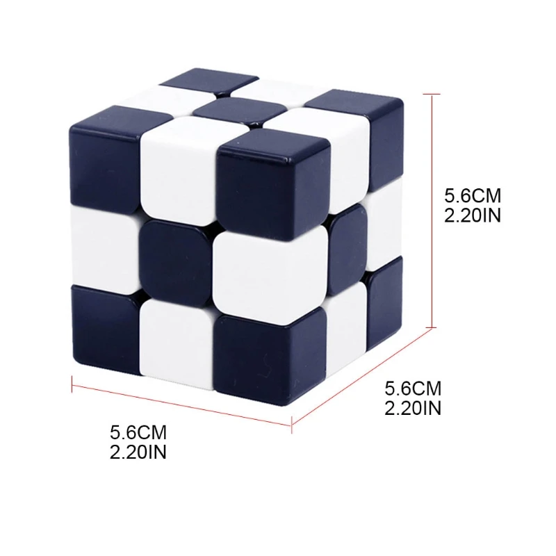 1PC Magic-Cube Brain Teaser Montessori Toy Non-Disordered Speed Cube Plastic Cube Early Learning Gift for Kid Free Twist
1PC Magic-Cube Brain Teaser Montessori Toy Non-Disordered Speed Cube Plastic Cube Early Learning Gift for Kid Free Twist