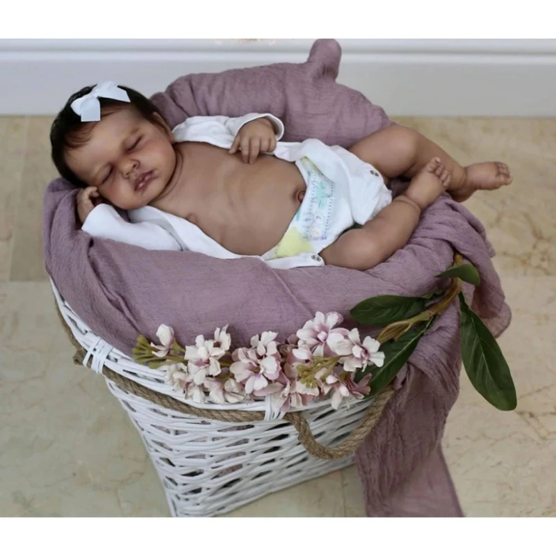 Realistic Doll Kit 20 Inch Unpainted Unfinished Newborn Sleep Baby Lifelike Body Soft Vinyl Accessories
Realistic Doll Kit 20 Inch Unpainted Unfinished Newborn Sleep Baby Lifelike Body Soft Vinyl Accessories