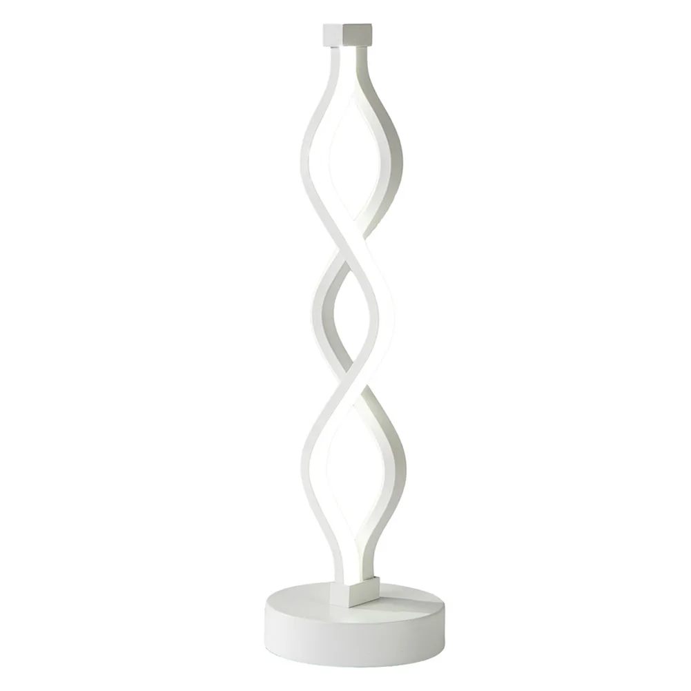 Modern Led Table Lamp Iron Bedside Light Desk Lamp Spiral Wave Dimmable Bedroom Night Light Home Lighting Fixture Dimmable
Modern Led Table Lamp Iron Bedside Light Desk Lamp Spiral Wave Dimmable Bedroom Night Light Home Lighting Fixture Dimmable