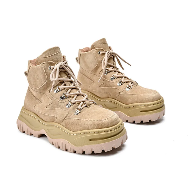 Black Suede Winter Fur Boots Women Ankle Boots Female Lace Up Platform Riding Boot Flat Shoes Woman Botas Mujer
Black Suede Winter Fur Boots Women Ankle Boots Female Lace Up Platform Riding Boot Flat Shoes Woman Botas Mujer