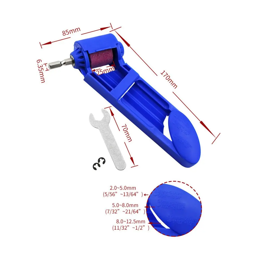 Portable Drill Bit Sharpener Diamond Drill Bit Sharpening Tool Corundum Grinding Wheel Electric Drill Auxiliary Tool
Portable Drill Bit Sharpener Diamond Drill Bit Sharpening Tool Corundum Grinding Wheel Electric Drill Auxiliary Tool